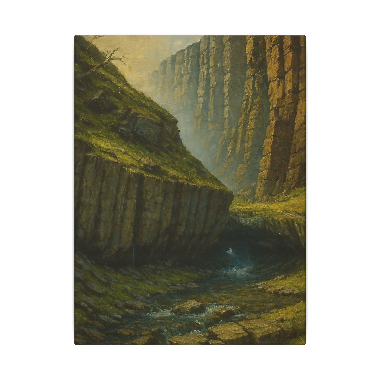 Majestic Mountain 22 - The Stone Corridor Canvas Art