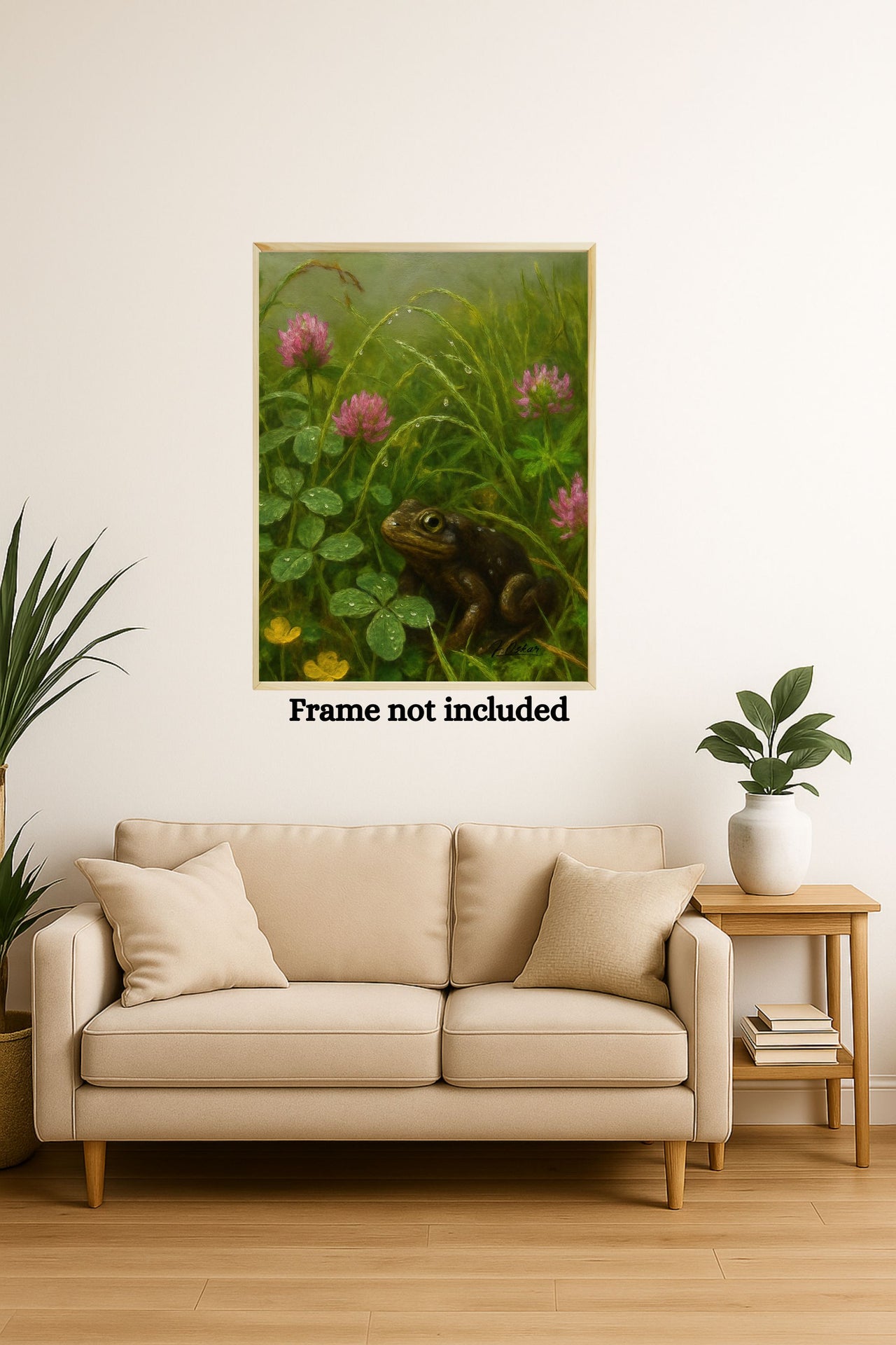 Majestic Mountain 55 - Clover and the Frog Canvas Art