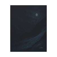 Majestic Mountain 64- Moonlit Ascent Canvas Art