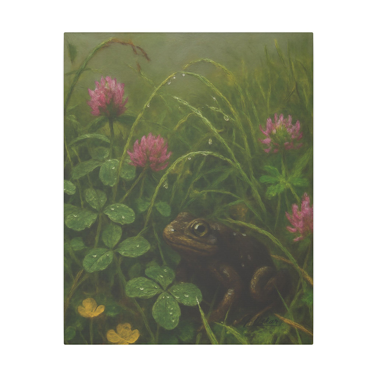 Majestic Mountain 55 - Clover and the Frog Canvas Art