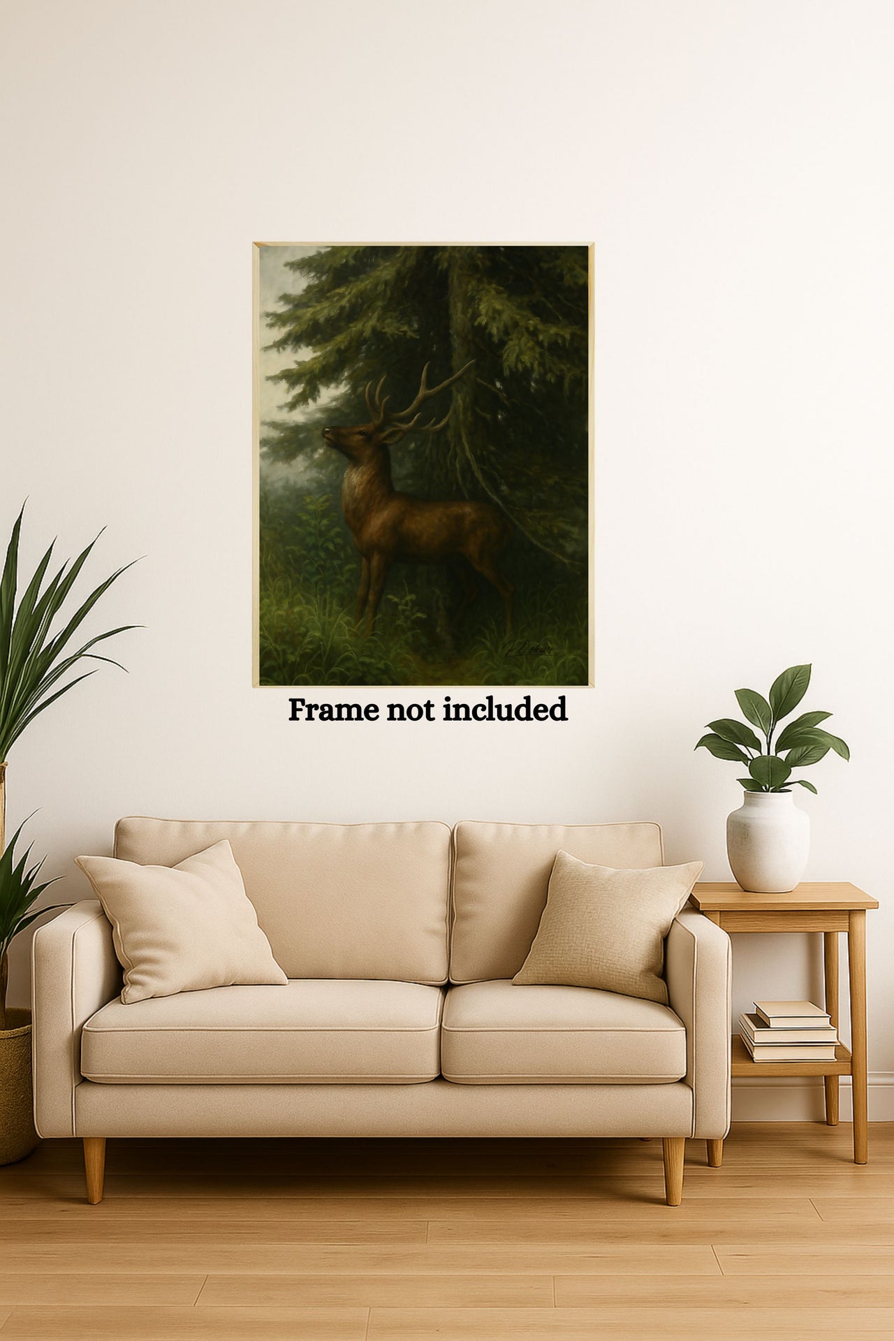 Majestic Mountain 61 - The Proud Stag Canvas Art