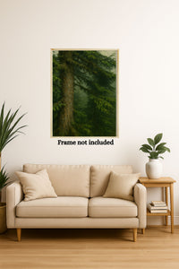 Majestic Mountain 62 - Trunk and Branch Canvas Art