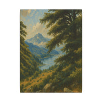 Majestic Mountain 10 - View of the Quiet Vale Canvas Art