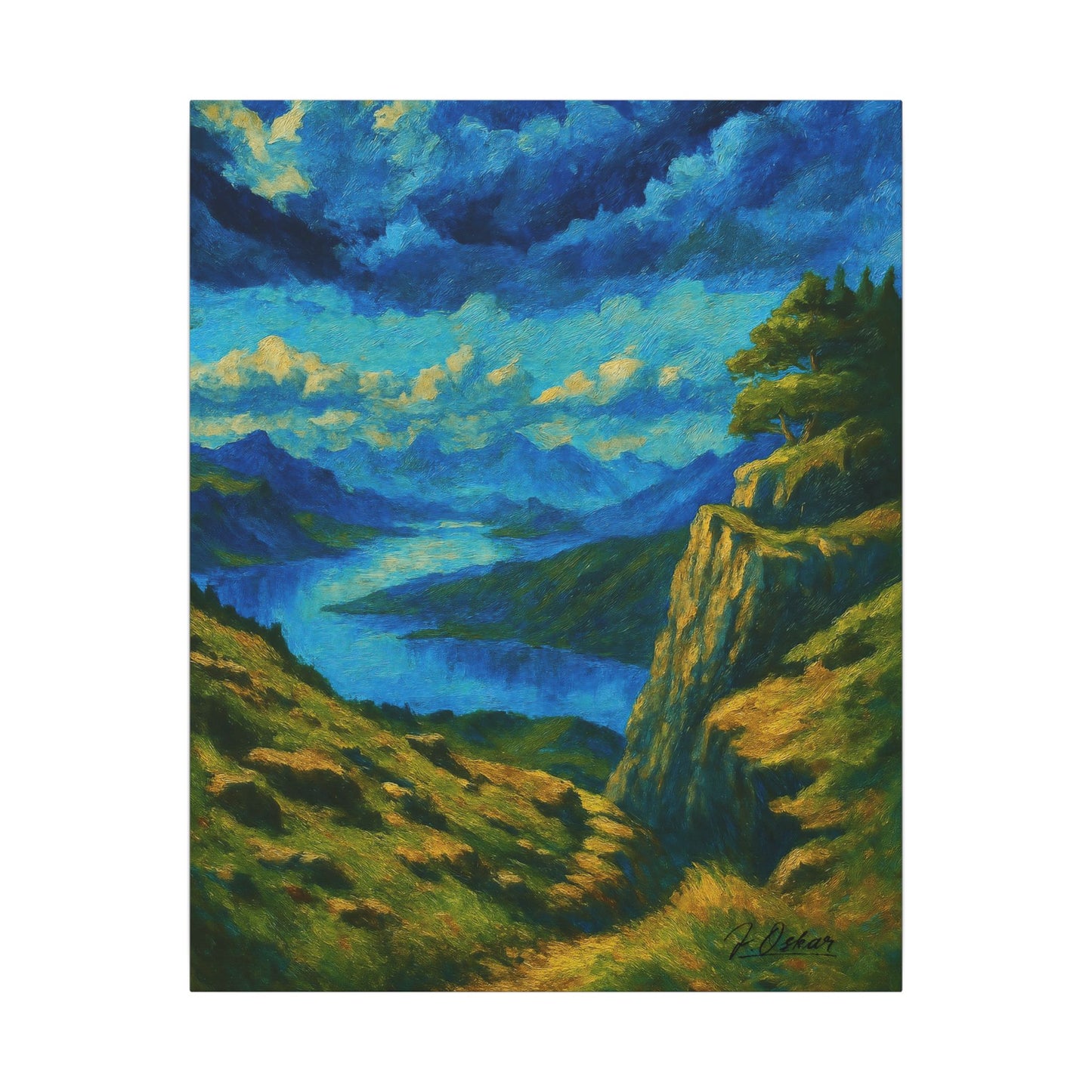 Majestic Mountain 27 - Stormlight Passage Canvas Art