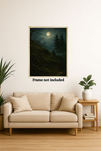Majestic Mountain 67- Roots and Shadows Canvas Art