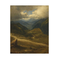Majestic Mountain 86- Storm over the Highlands Canvas Art