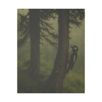 Majestic Mountain 60 - The Watchful Woodpecker Canvas Art