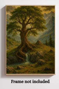 Majestic Mountain 16 - The Living Spring Canvas Art
