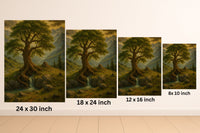 Majestic Mountain 16 - The Living Spring Canvas Art