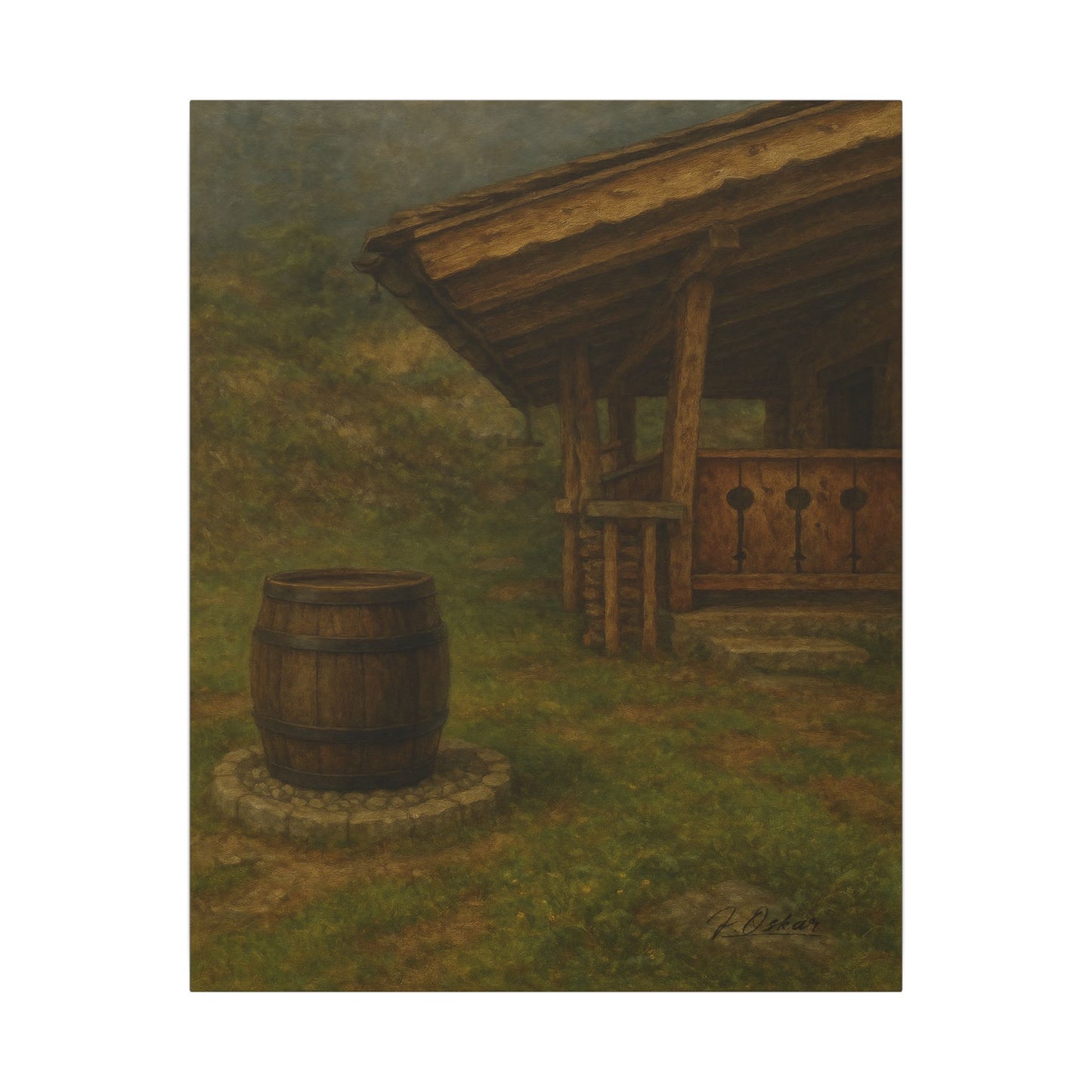 Majestic Mountain 31 - The Shelter’s Edge Canvas Art