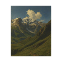 Majestic Mountain 83- Winding Path to the Peaks Canvas Art