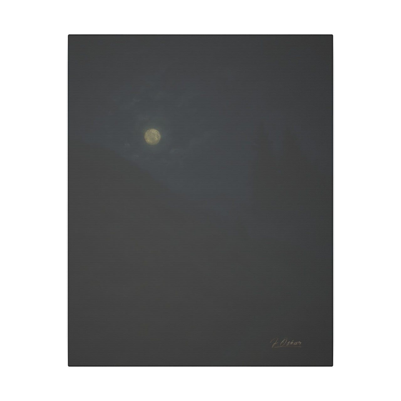 Majestic Mountain 65- Silent Hillside Canvas Art