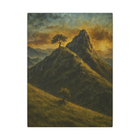 Majestic Mountain 6 - Sunset Overlook Canvas Art