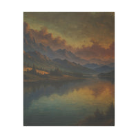 Majestic Mountain 7 - Stillness Beyond the Peaks Canvas Art