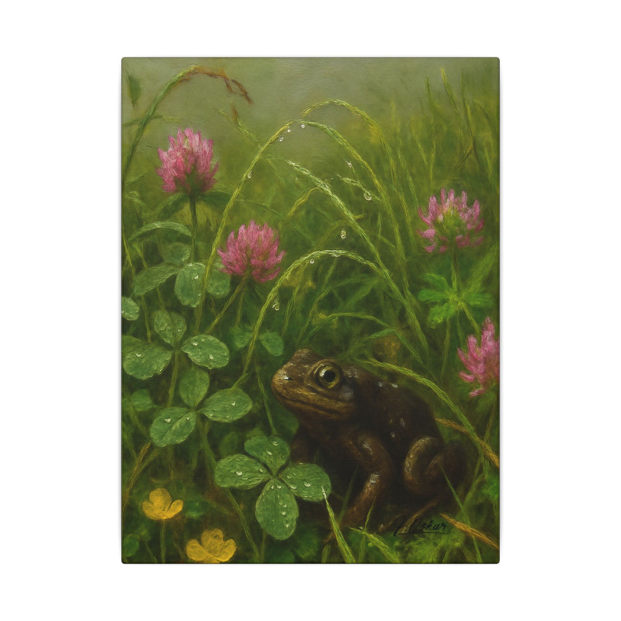 Majestic Mountain 55 - Clover and the Frog Canvas Art