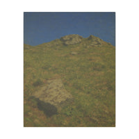 Majestic Mountain 87- Lone Rock on the Slope Canvas Art