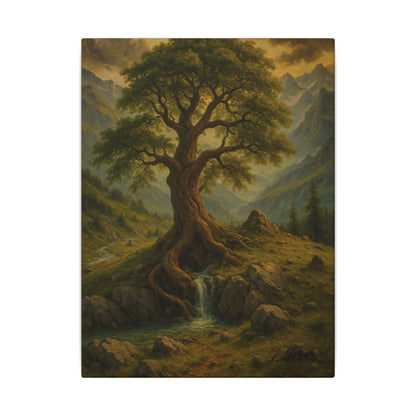 Majestic Mountain 16 - The Living Spring Canvas Art