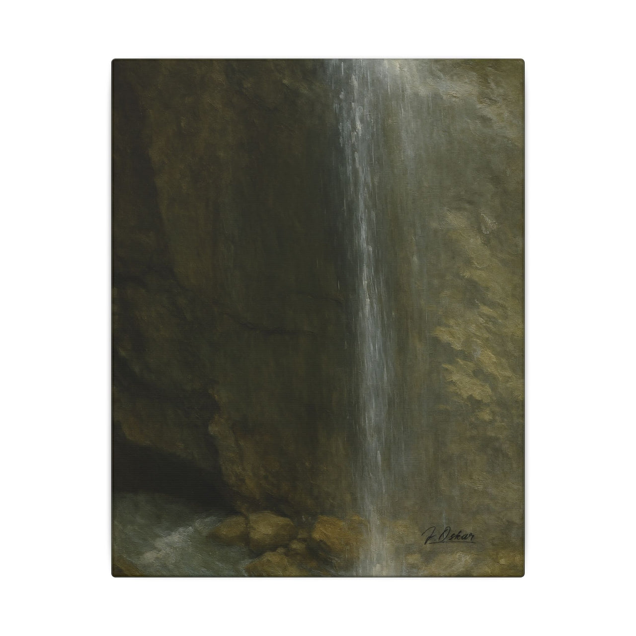 Majestic Mountain 43 - Hidden Source Canvas Art