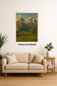 Majestic Mountain 81 - Snowcapped Giants Canvas Art