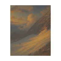Majestic Mountain 96 - Sunlit Ascent Canvas Art