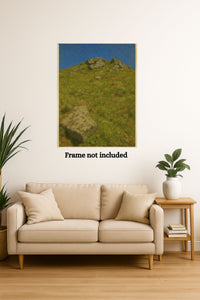 Majestic Mountain 87- Lone Rock on the Slope Canvas Art