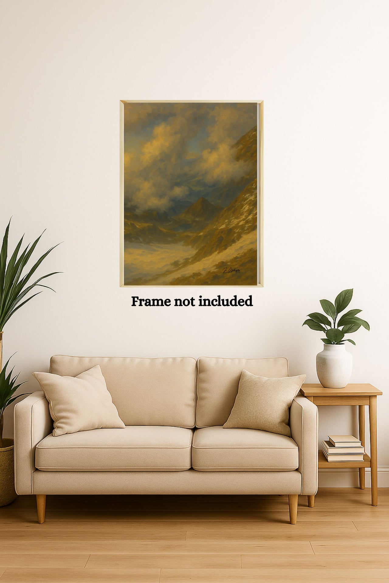 Majestic Mountain 97 - Sea of Clouds Canvas Art