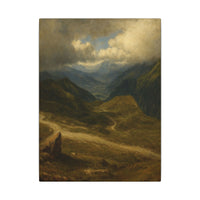 Majestic Mountain 86- Storm over the Highlands Canvas Art