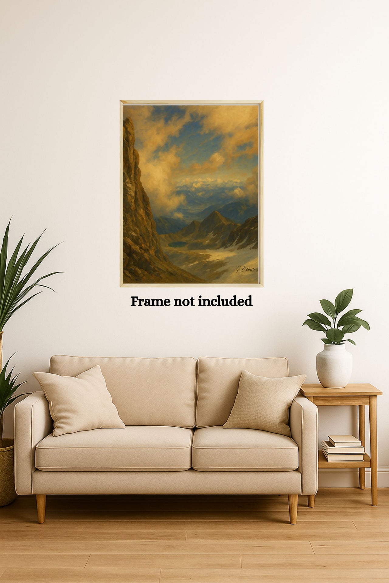 Majestic Mountain 100 - Beyond the Heights Canvas Art