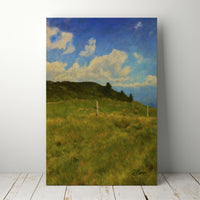 Majestic Mountain 25 - Hill of Quiet Winds Canvas Art