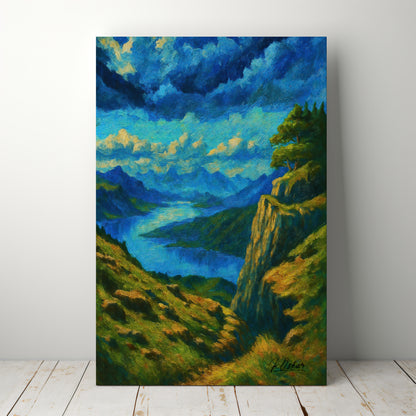 Majestic Mountain 27 - Stormlight Passage Canvas Art