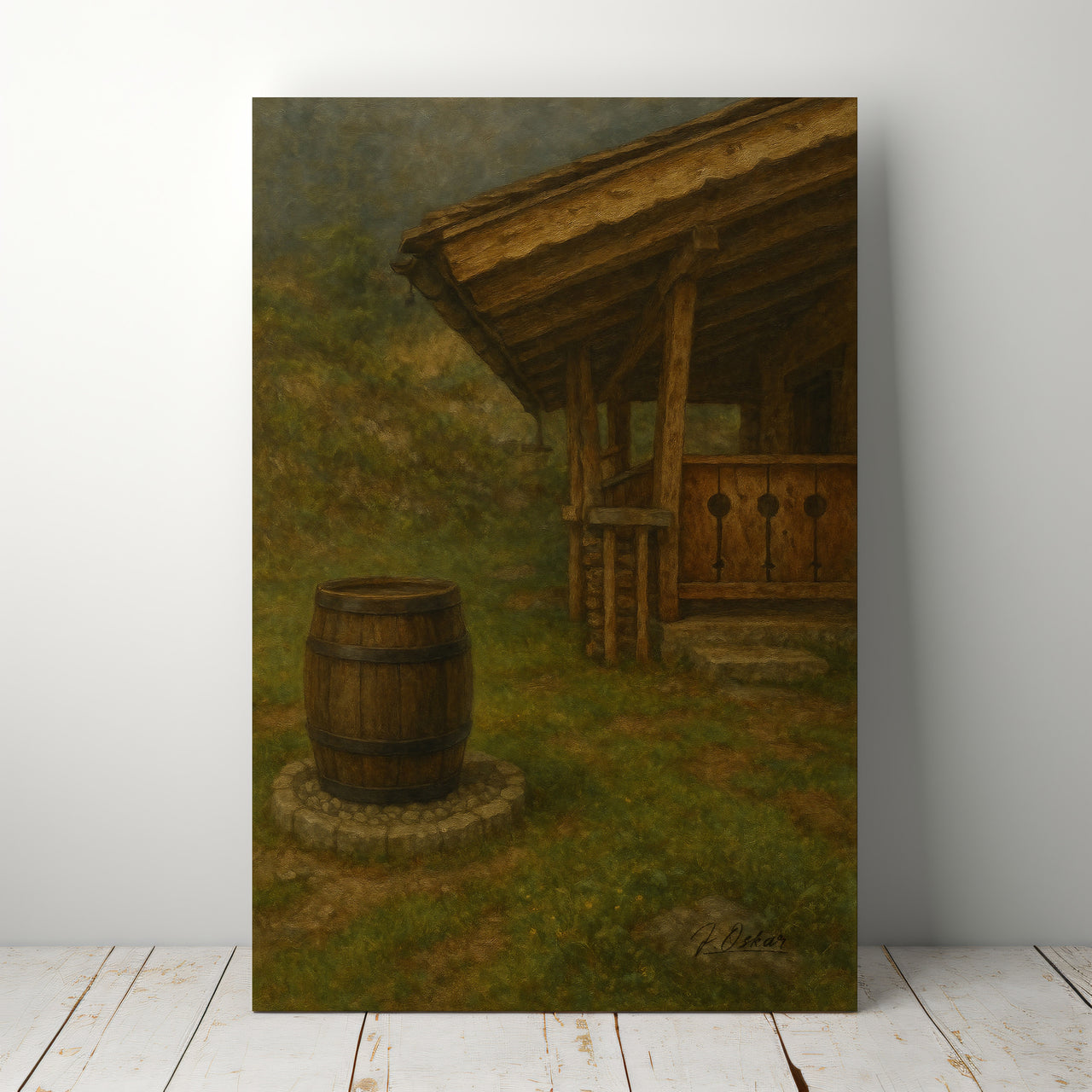Majestic Mountain 31 - The Shelter’s Edge Canvas Art