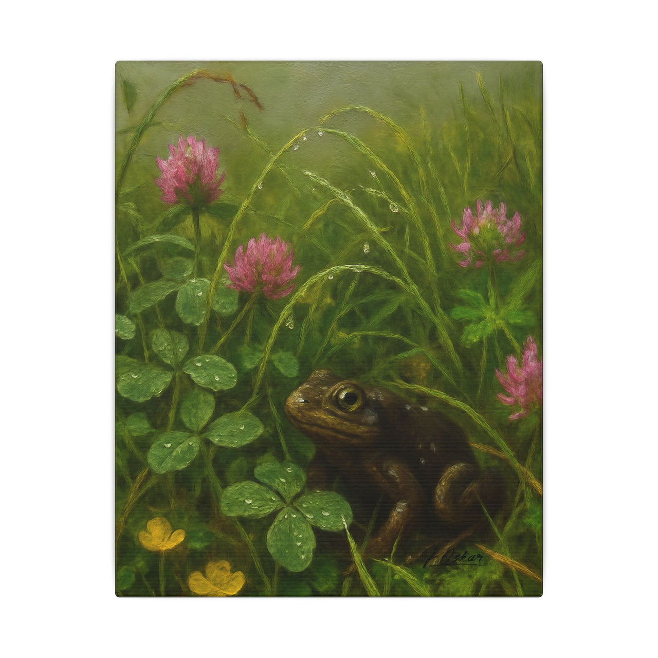 Majestic Mountain 55 - Clover and the Frog Canvas Art