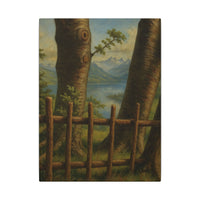 Majestic Mountain 23 - Between the Trees Canvas Art