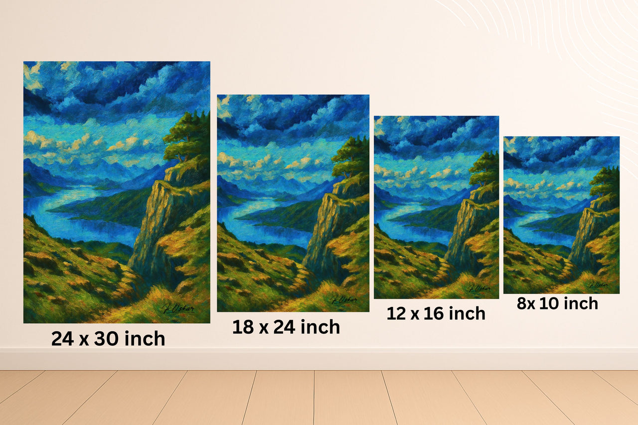 Majestic Mountain 27 - Stormlight Passage Canvas Art