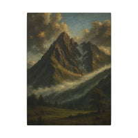 Majestic Mountain 8 -Veil of the Forgotten Peaks Canvas Art