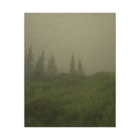 Majestic Mountain 59 - Hilltops in the Fog Canvas Art