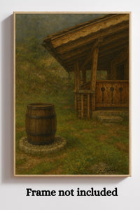 Majestic Mountain 31 - The Shelter’s Edge Canvas Art