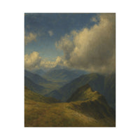 Majestic Mountain 76 - The Last Ridge Canvas Art