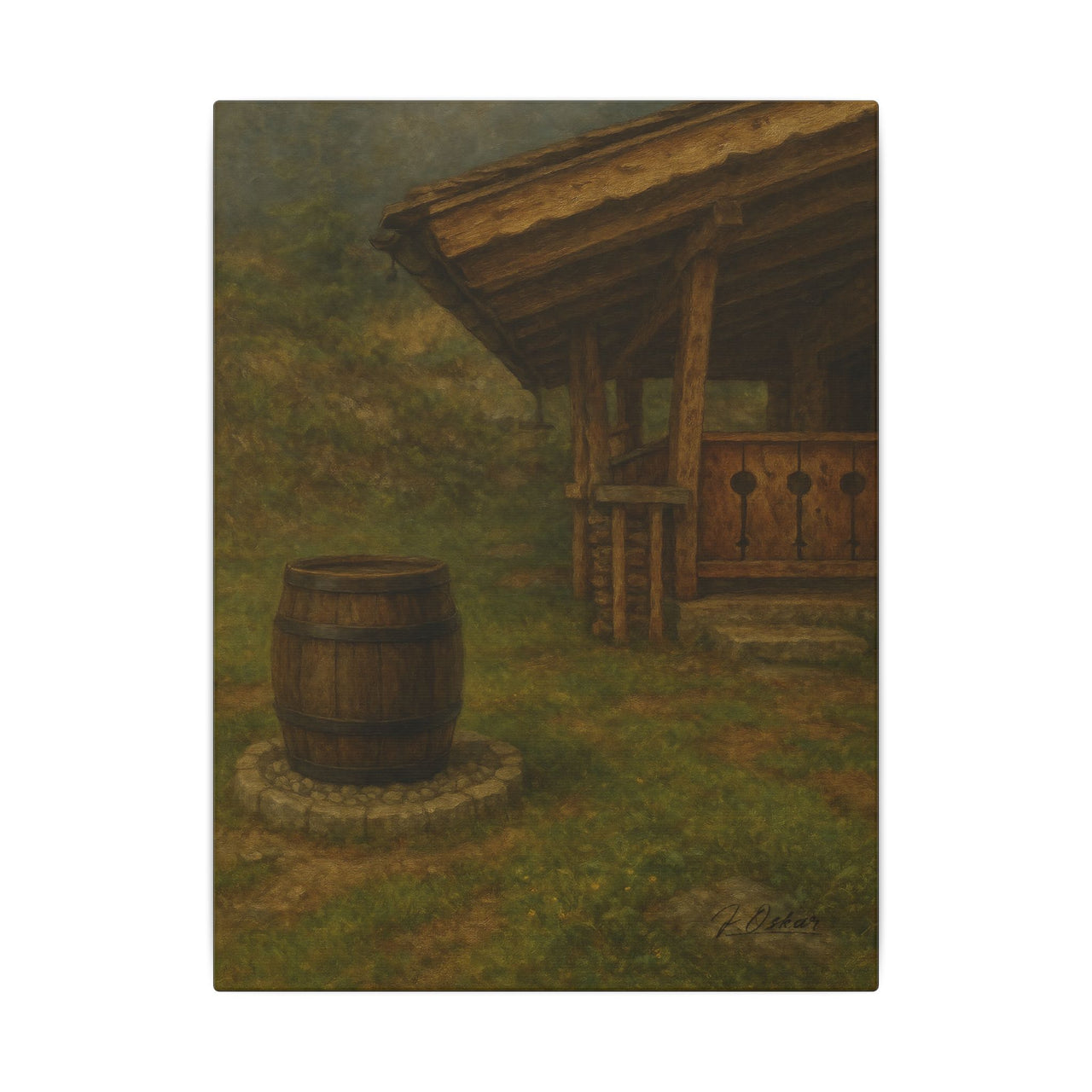 Majestic Mountain 31 - The Shelter’s Edge Canvas Art