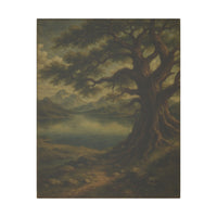 Majestic Mountain 26 - The Watchful Tree Canvas Art