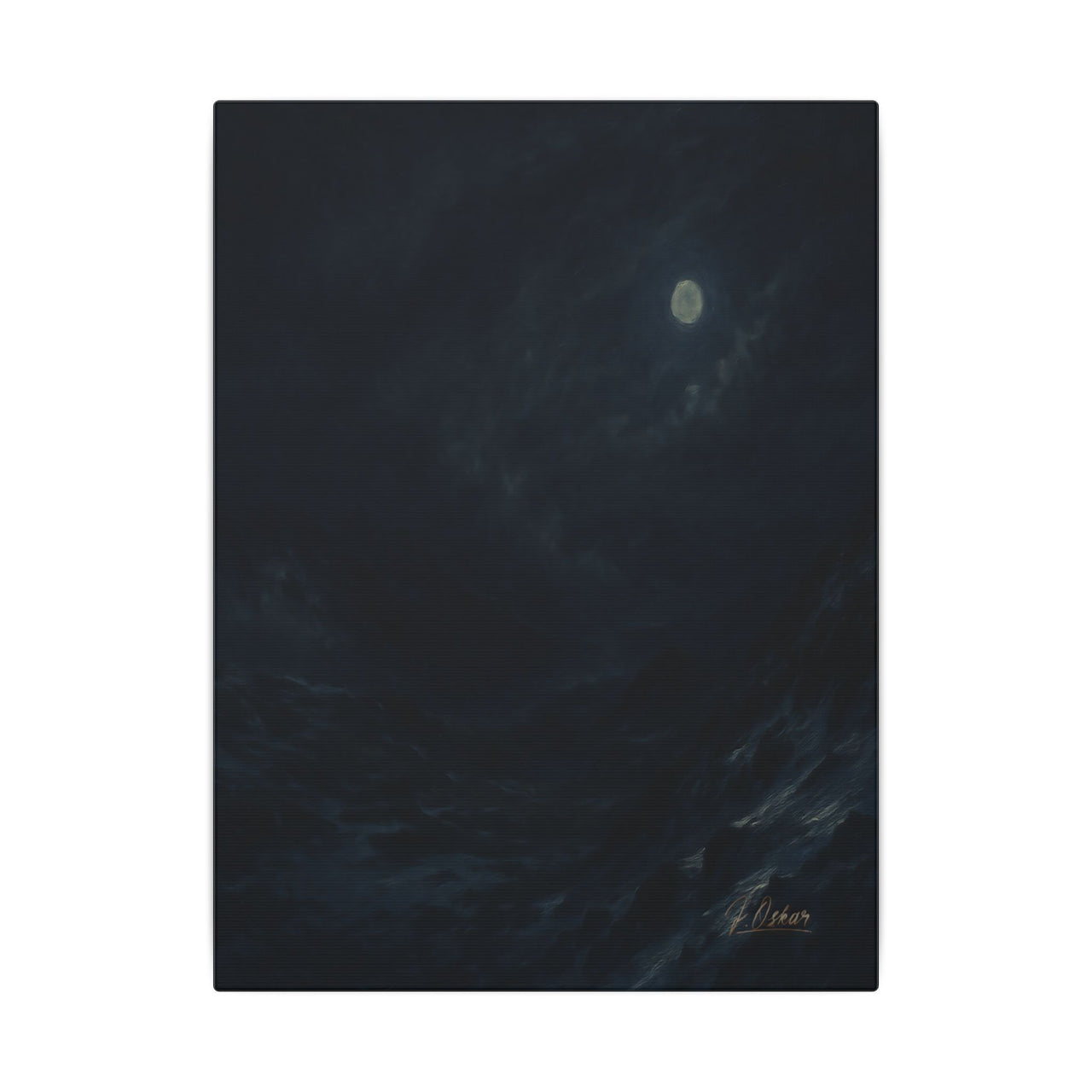 Majestic Mountain 94 - Whispers of the Summit Canvas Art