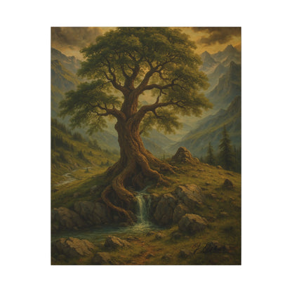 Majestic Mountain 16 - The Living Spring Canvas Art
