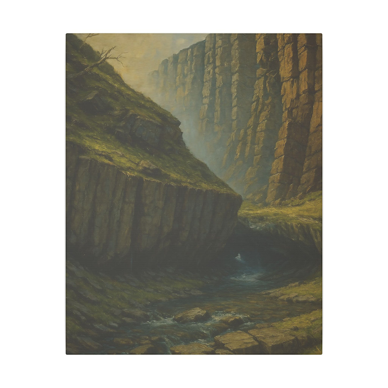 Majestic Mountain 22 - The Stone Corridor Canvas Art