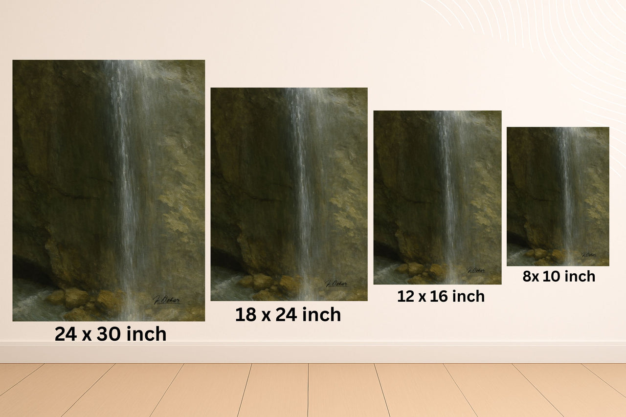 Majestic Mountain 43 - Hidden Source Canvas Art