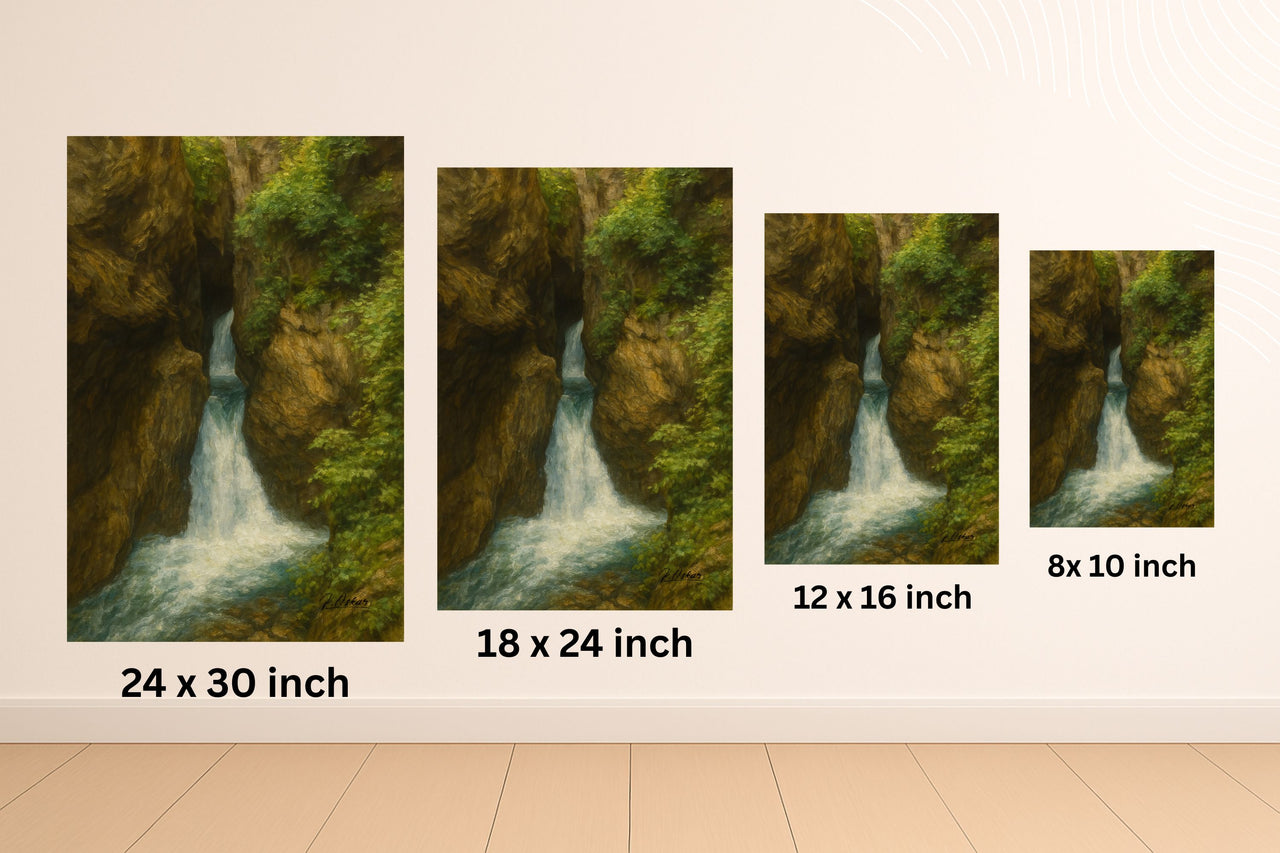 Majestic Mountain 45 - Gate of Stone Canvas Art