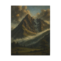 Majestic Mountain 8 -Veil of the Forgotten Peaks Canvas Art