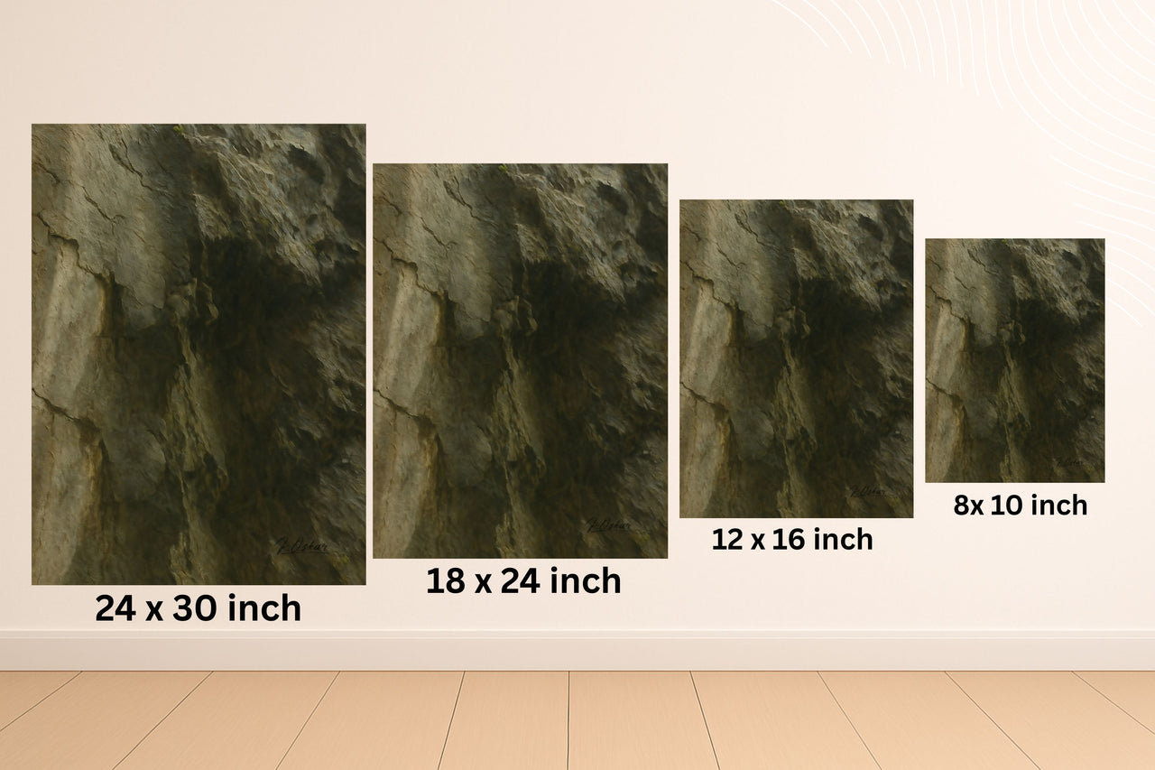 Majestic Mountain 47 - Silence of the Stone Canvas Art