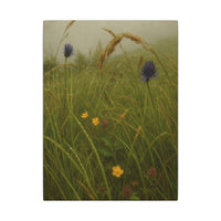 Majestic Mountain 54 - Wildflowers in the Mist Canvas Art