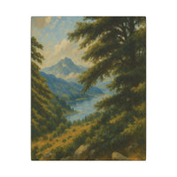 Majestic Mountain 10 - View of the Quiet Vale Canvas Art