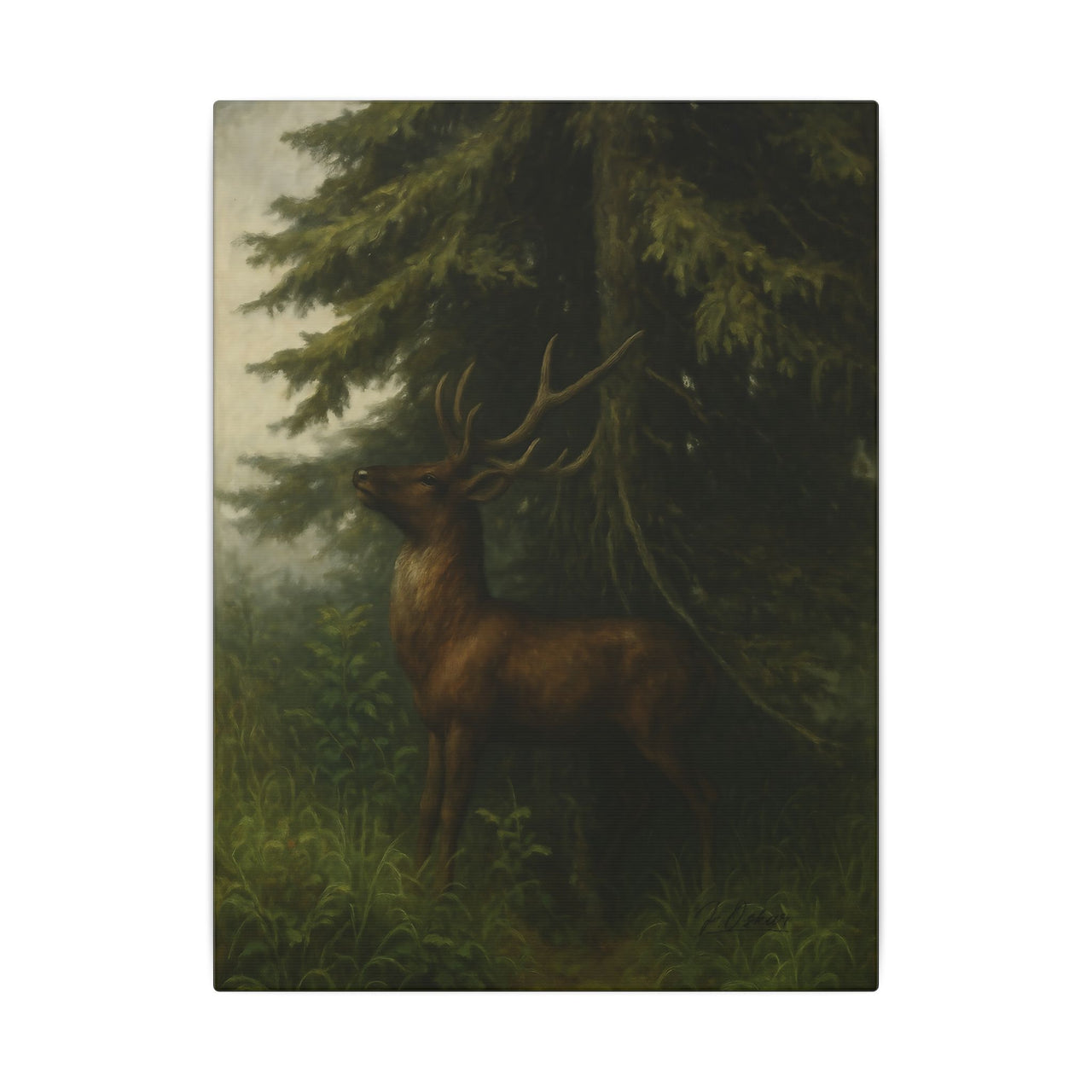 Majestic Mountain 61 - The Proud Stag Canvas Art